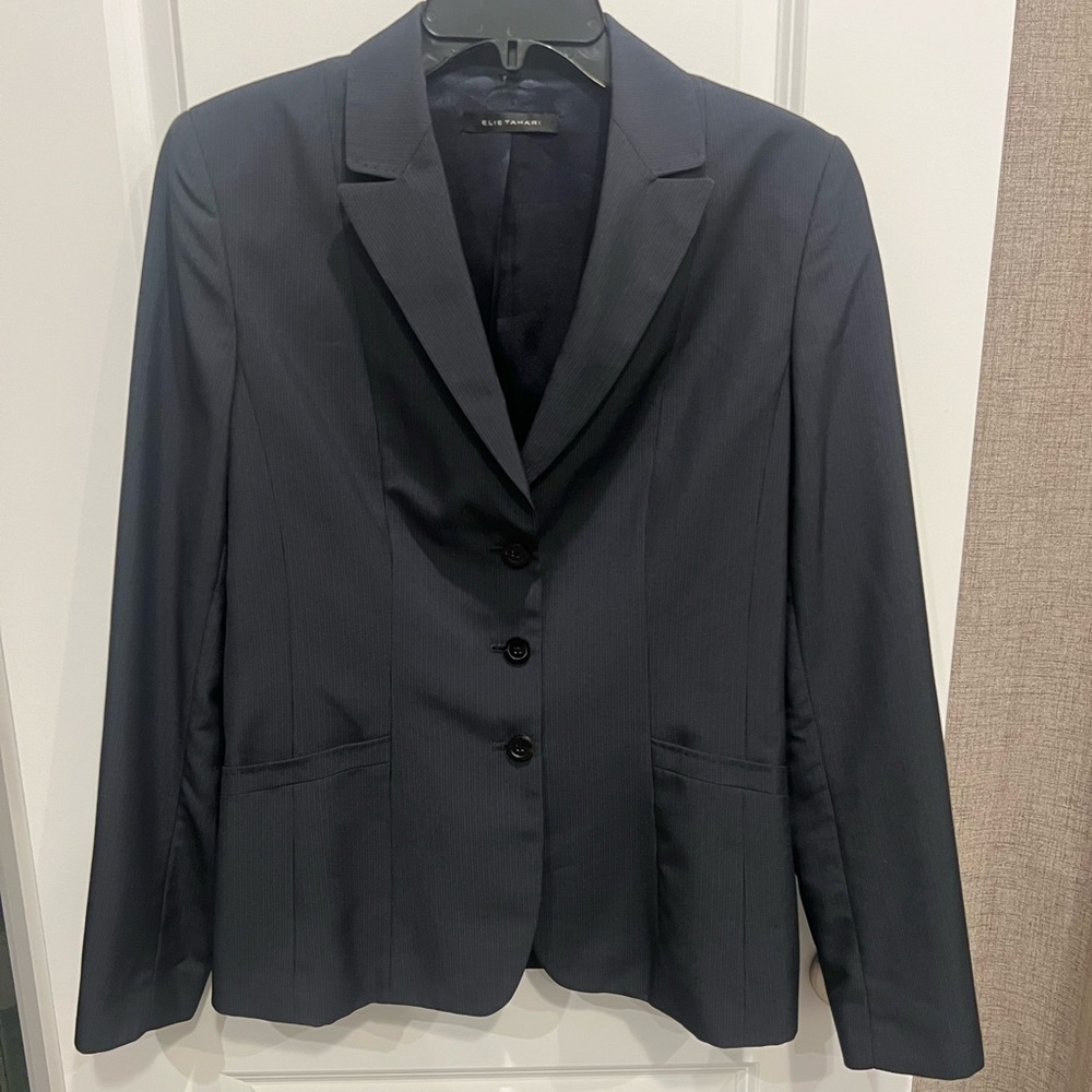 Women's Dark Blue Blazer, Elie Tahari
